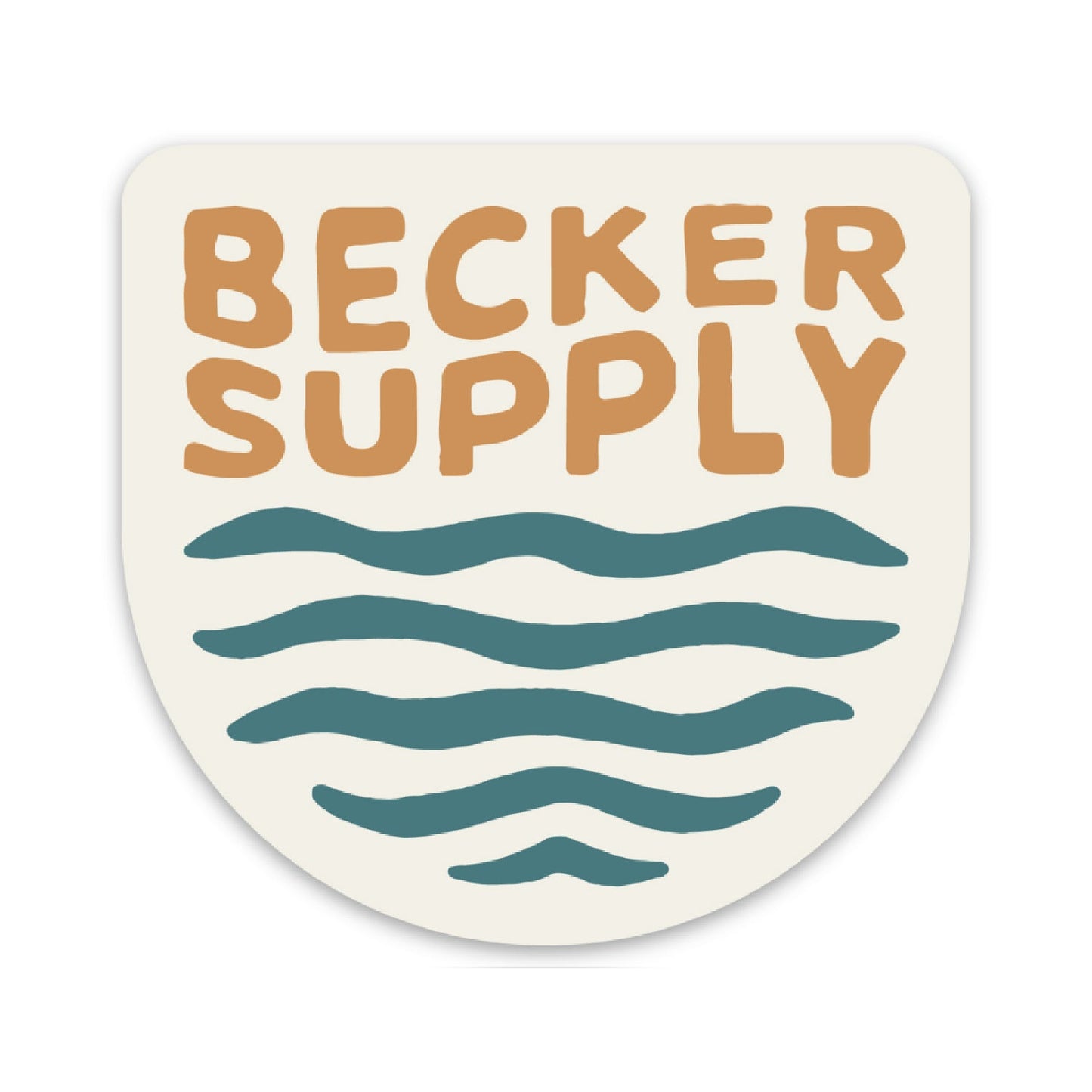 Becker Wave Sticker