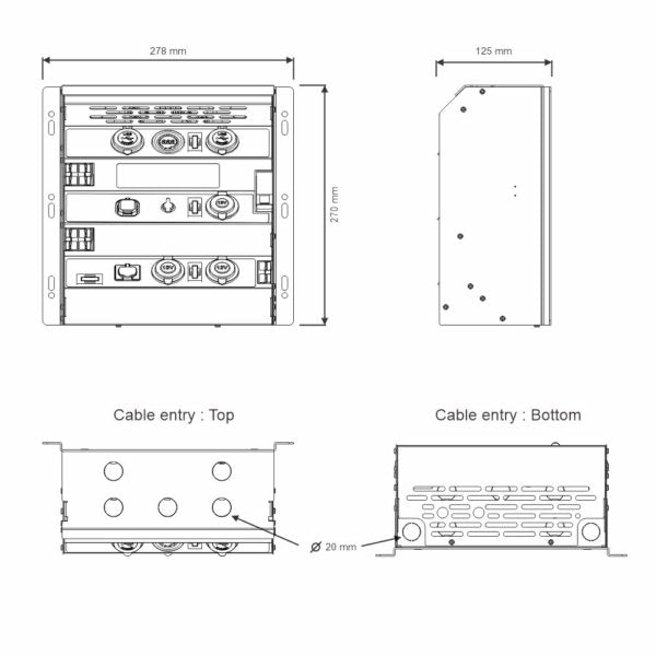 DC-40 Distribution Box w/ Free Monitor
