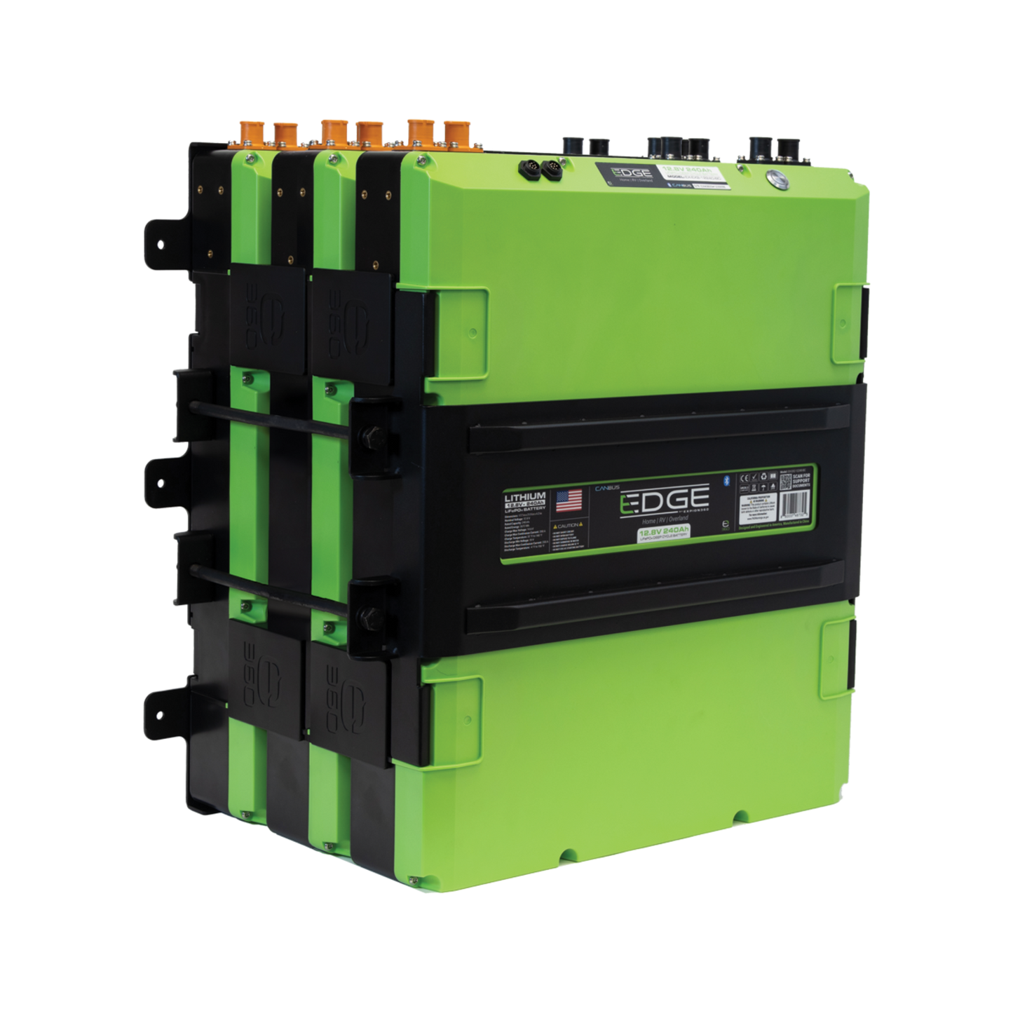 Edge EX2 3-Battery Mounting Add On Kit