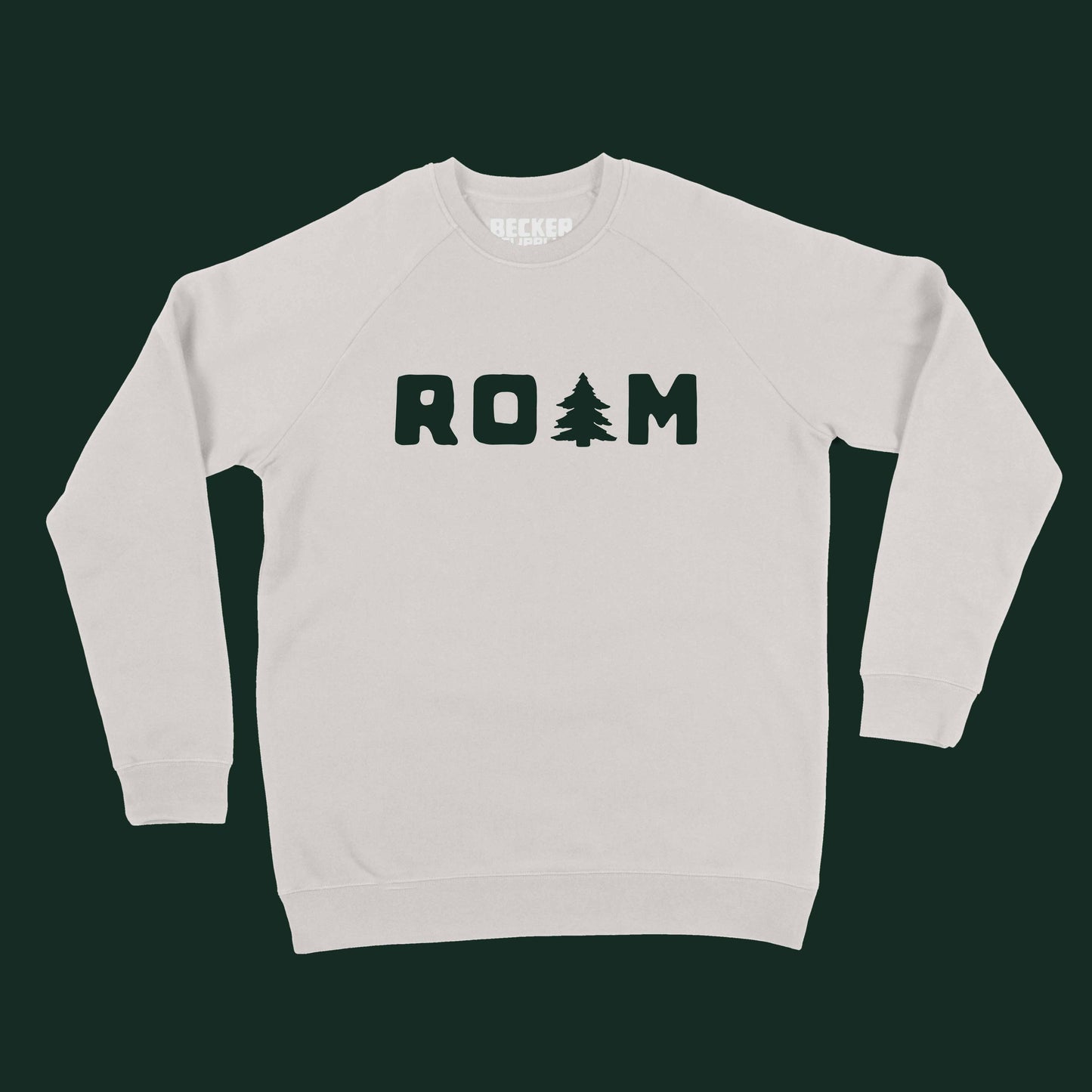 Roam Crewneck - Stone