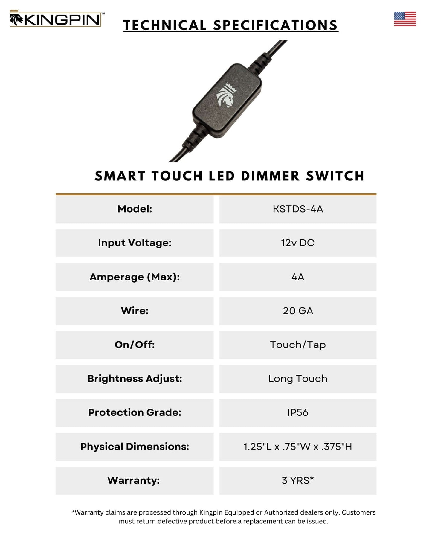 Touch Dimmer Switch