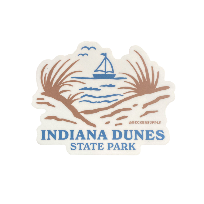 Indiana Dunes SP Sticker
