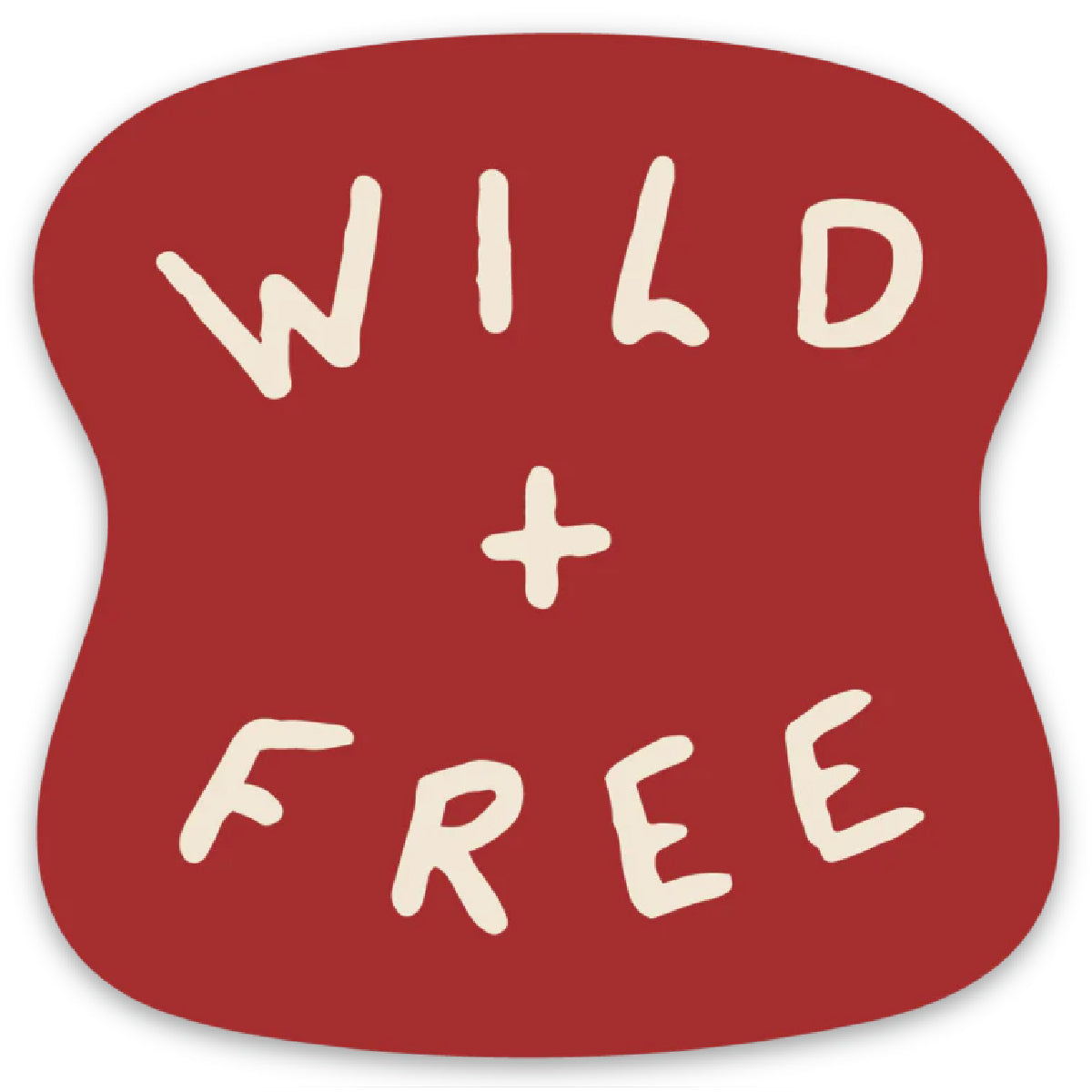Wild and Free Sticker