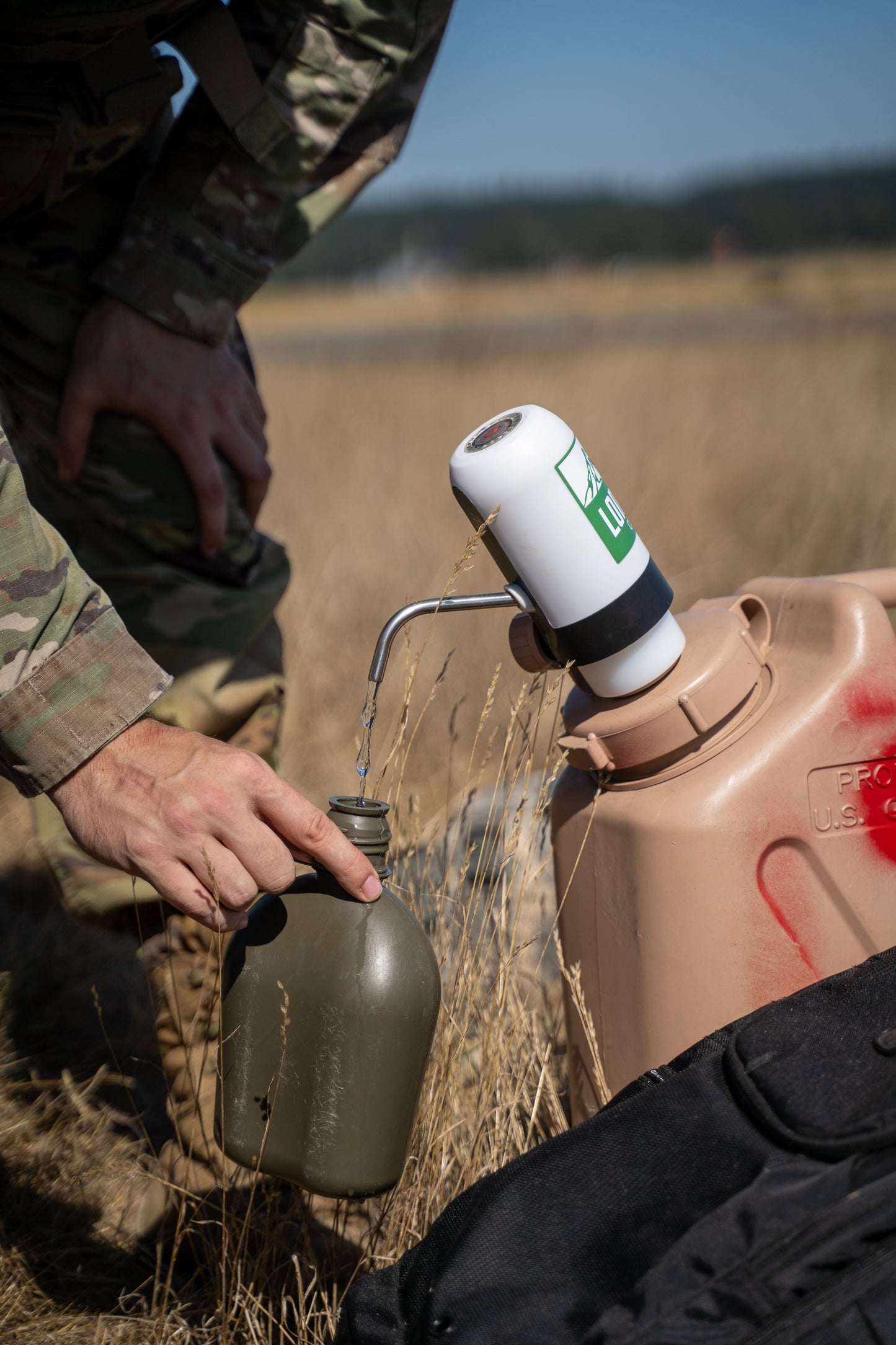 Military Can Overland Water Pump Kit