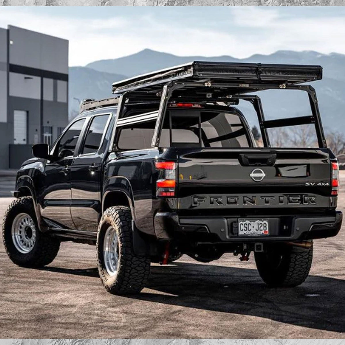 Frontier Bed Rack XTR1 Bed Rack for Nissan Frontier – Overlander's Outpost