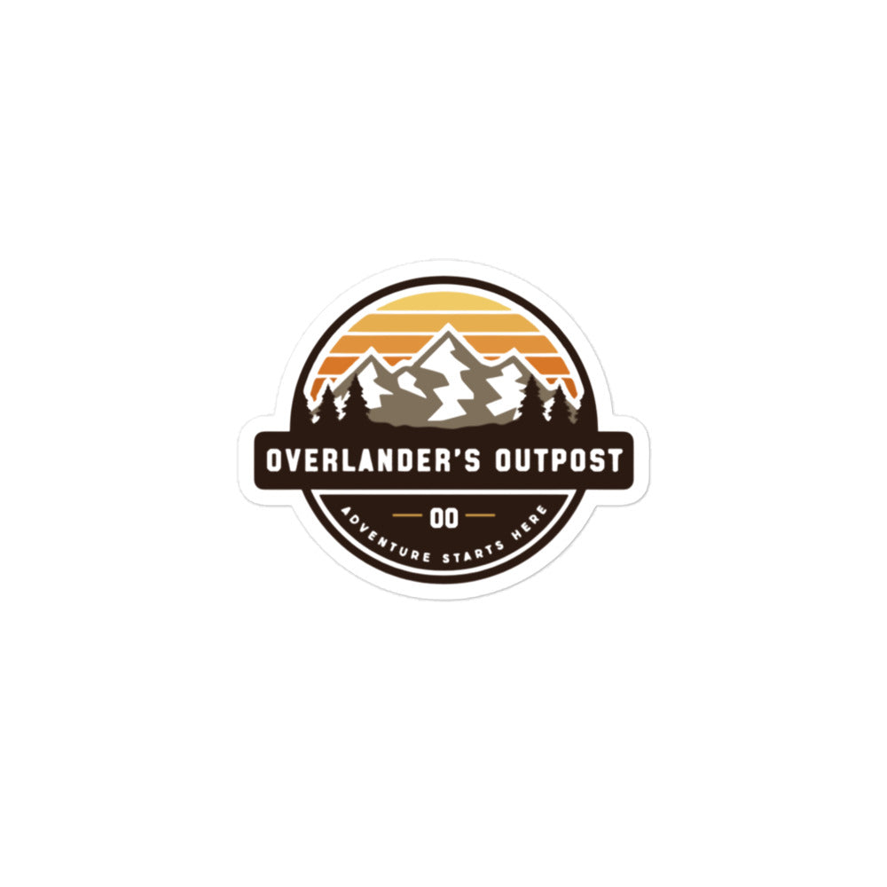Overlander's Outpost Vinyl Sticker