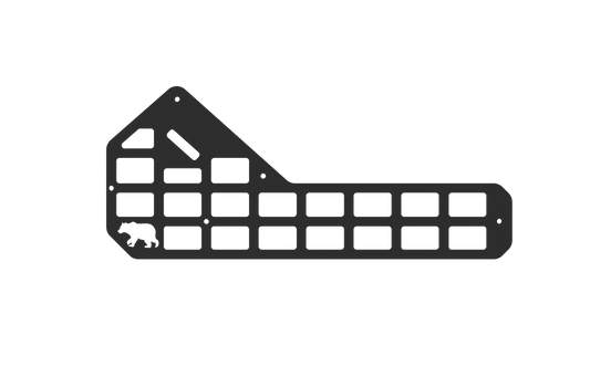 2nd/3rd Gen Tacoma - Center Console Molle Panel Set